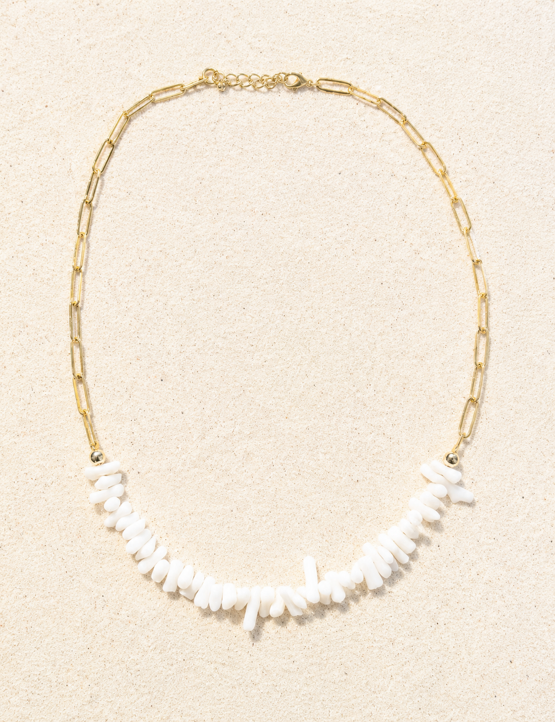 Collier Calypso blanc