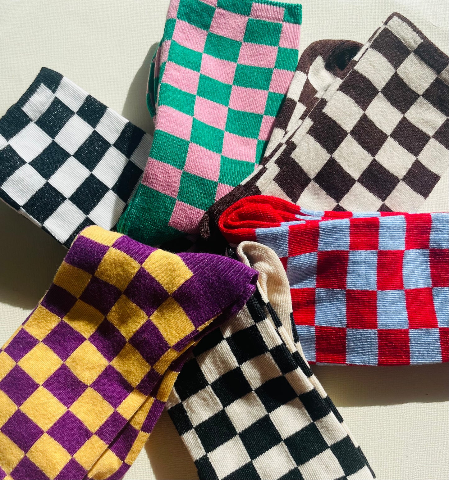 Chaussettes Damiers Ado