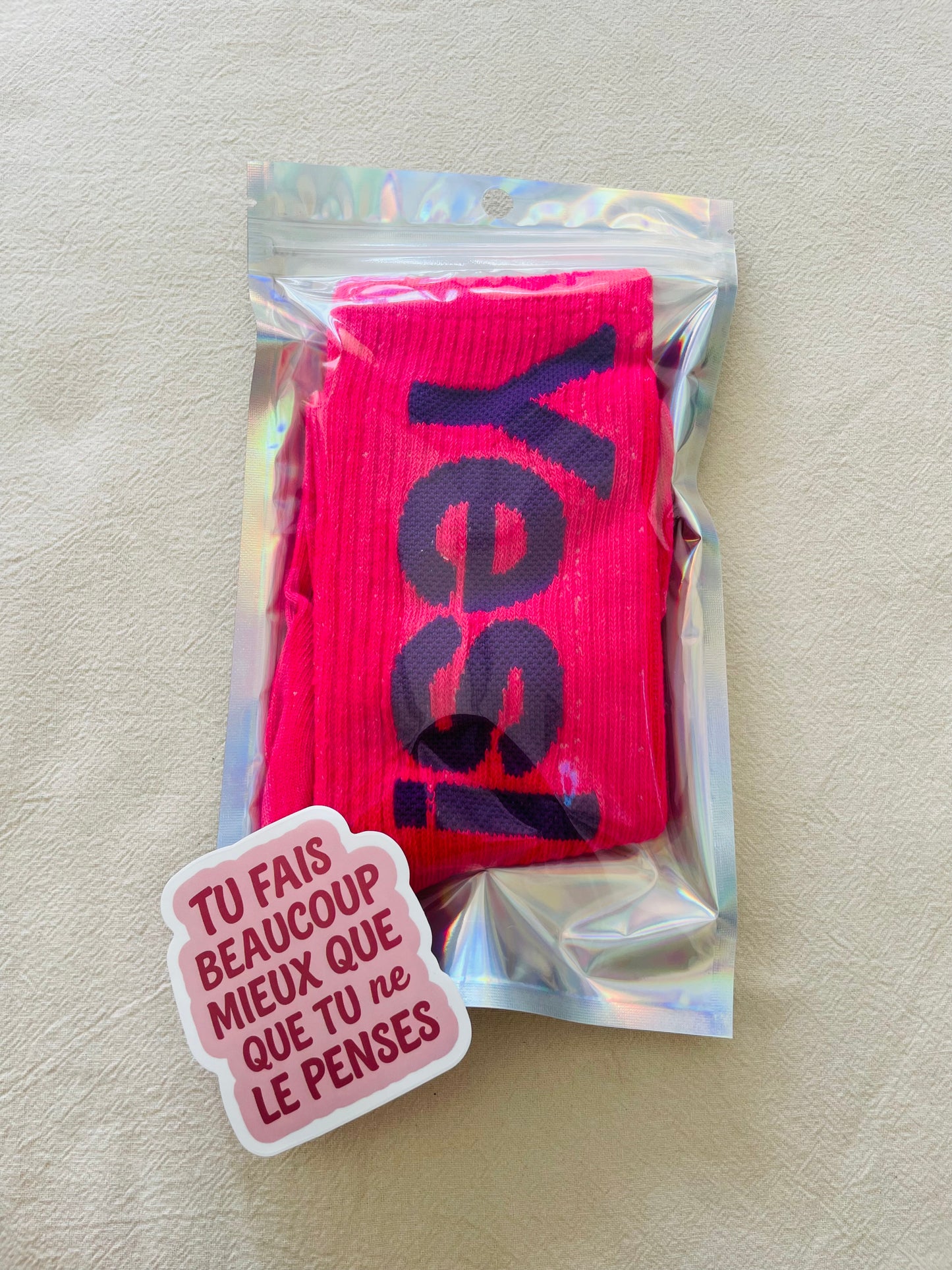 Paire de Chaussettes Yes Femme
