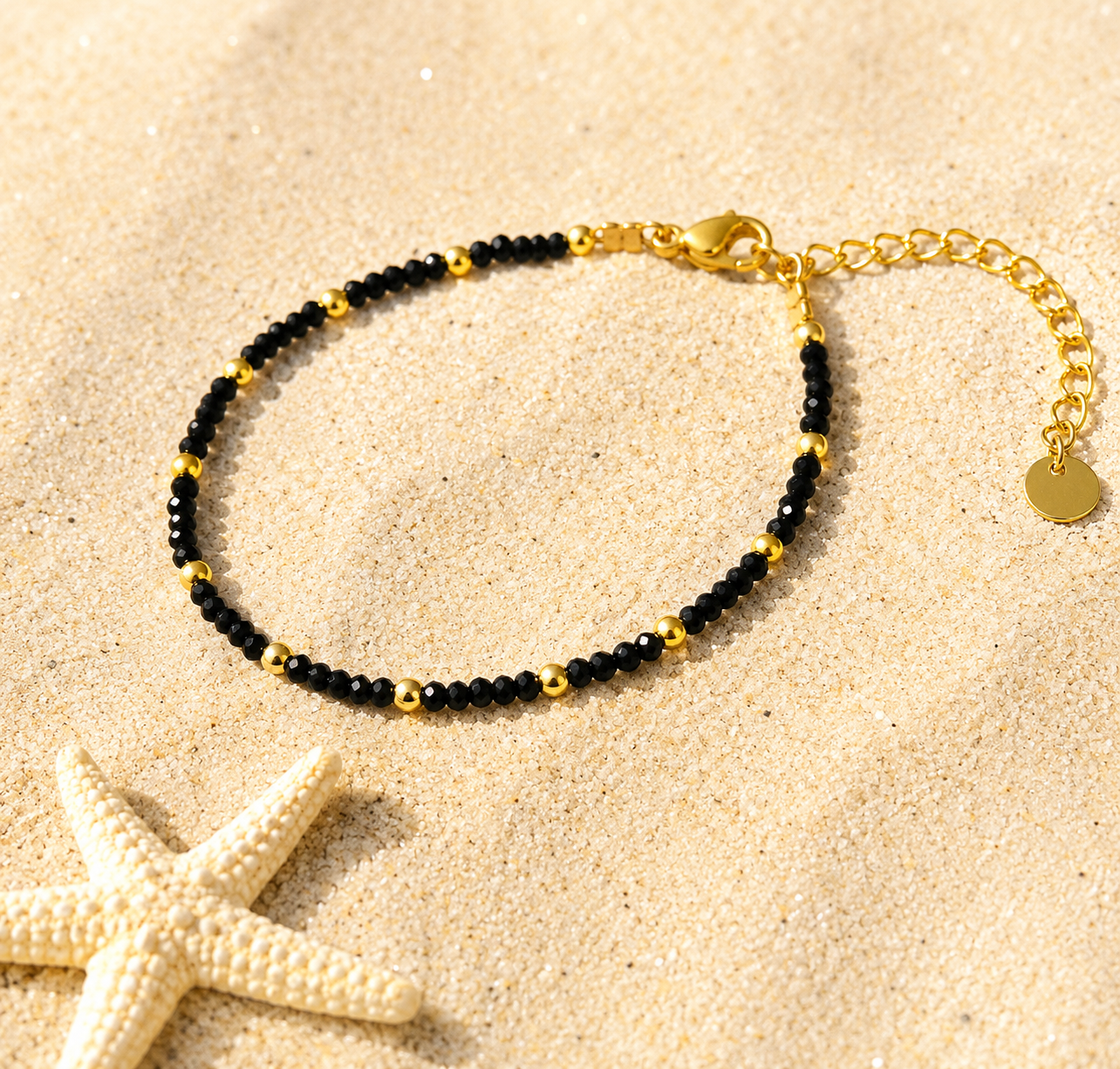 Bracelet céleste noir