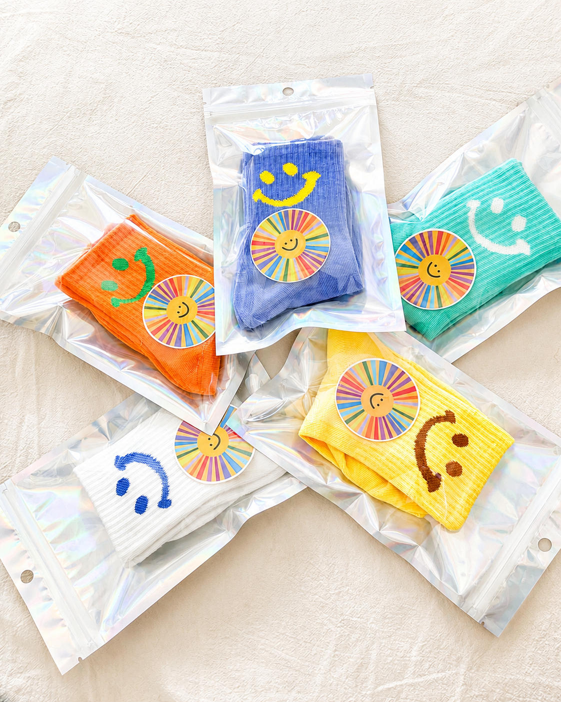 Paire de Chaussettes Smiley Enfant