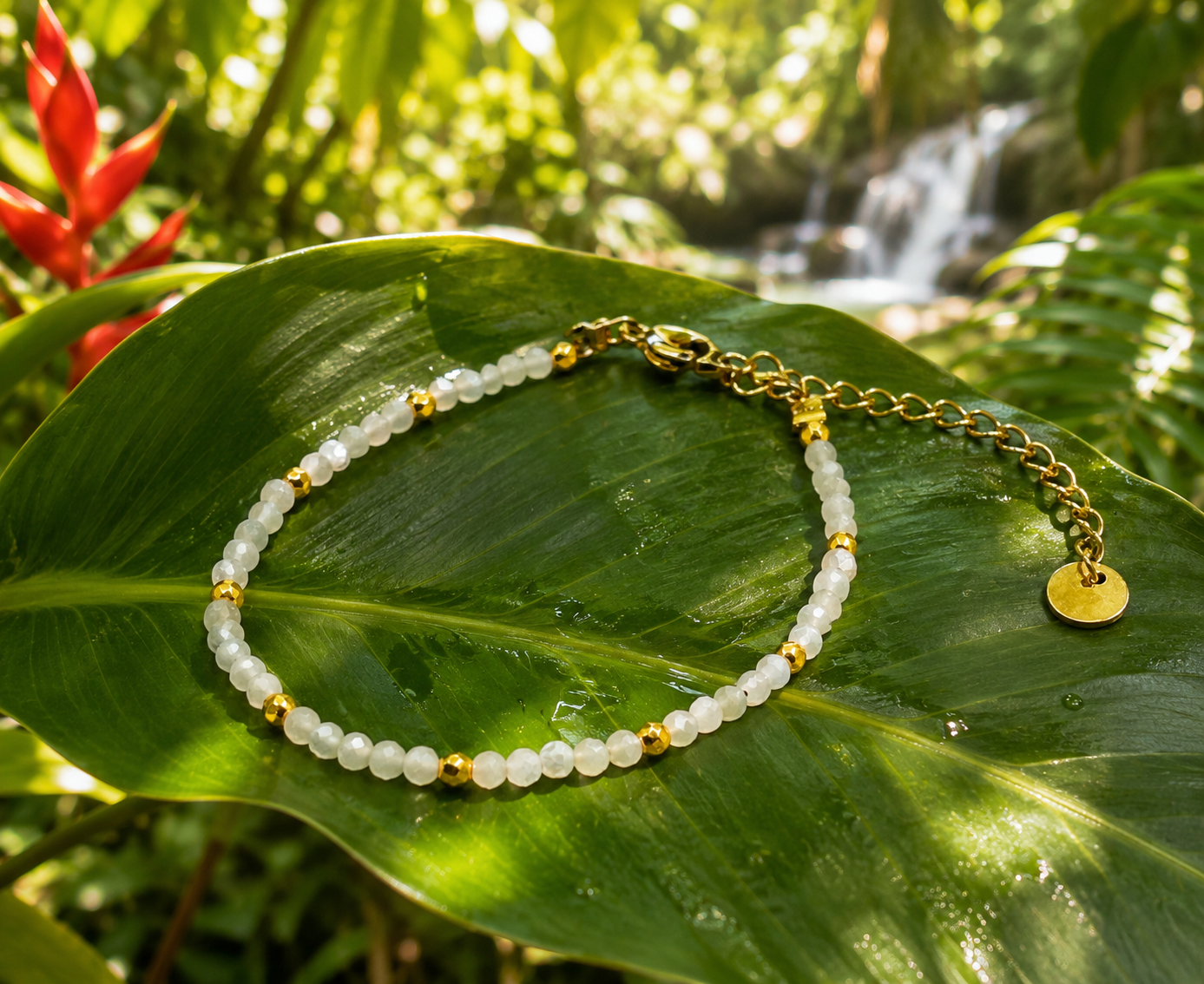 Bracelet Céleste blanc