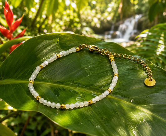 Bracelet Céleste blanc